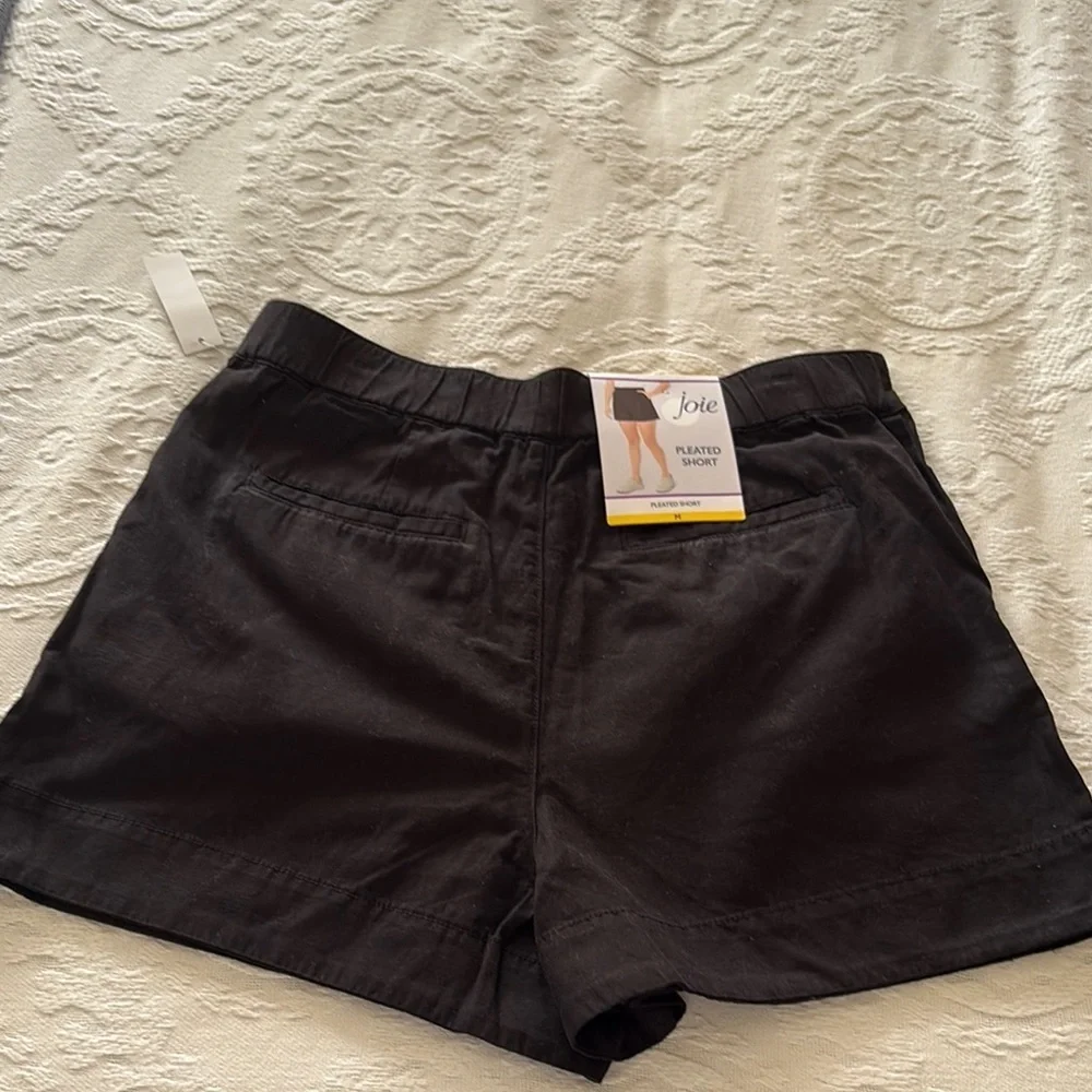 Bnwt Black Pleated Womens Shorts by Joie